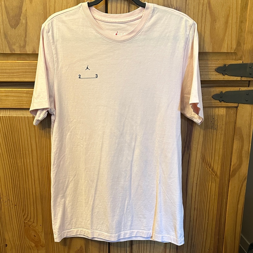 Jordan Light Pink Short Sleeve Tee